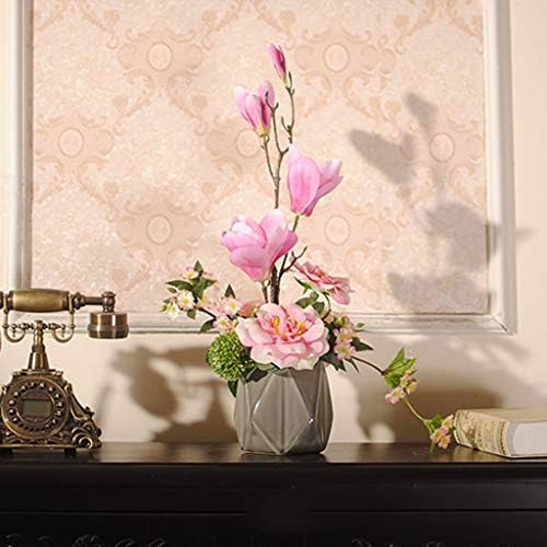 Artificial Magnolia Flower in Silk Pot Romantic Home Decor