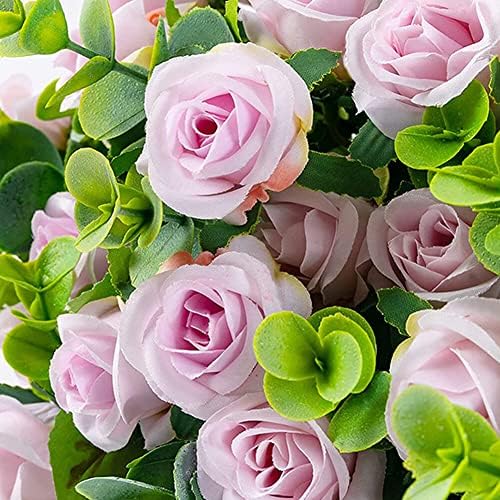 4 Bundles Artificial Roses for Wedding and Home Decoration