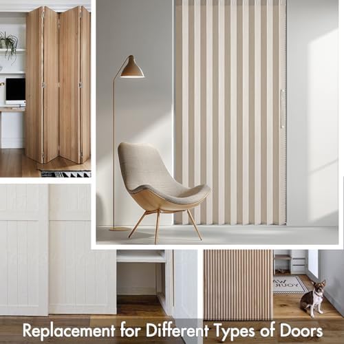 MIULEE Magnetic Folding Door Curtain - 1 Panel