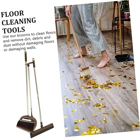 Healifty 1 Set Lightweight Dustpan and Broom for Home Cleaning