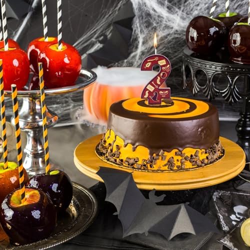 Wizard Theme Birthday Candle Number 2 for Kids Parties
