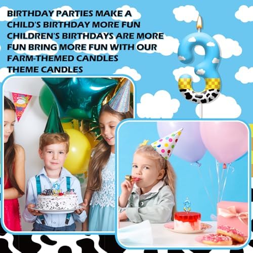 Toy Inspire Game Story Birthday Candles for Kids 1