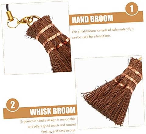 Mini Palm Broom for Tea Ceremony and Desk Cleaning 1