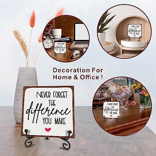 Wooden Sign - Positive Reminder For Home And Office