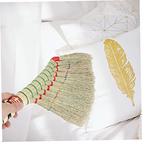 Minkissy 1pc Compact Sorghum Bed Broom Multi-Purpose Cleaning Tool