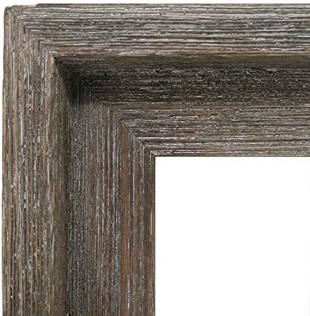 IKEREE Rustic Barnwood Picture Frame 85x11 1