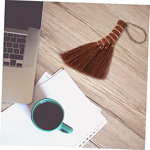 1Pc Hand Broom Natural Palm Design Lightweight for Small Spaces