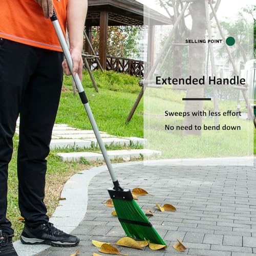 Xifando Heavy Duty Angle Broom for Courtyards and Outdoor Use 1