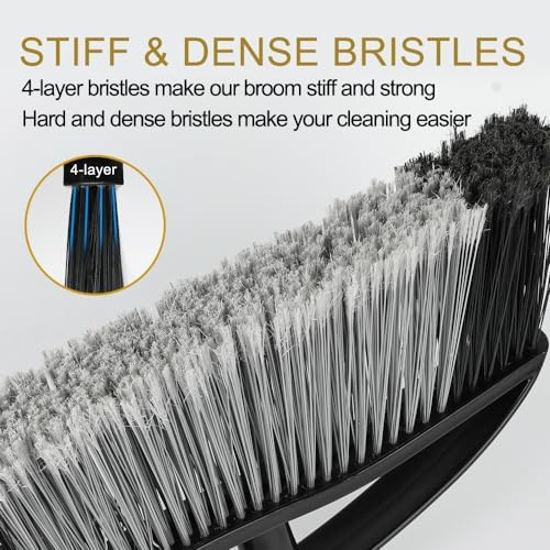 GLOYY 157 Wide Angle Broom with Adjustable Handle