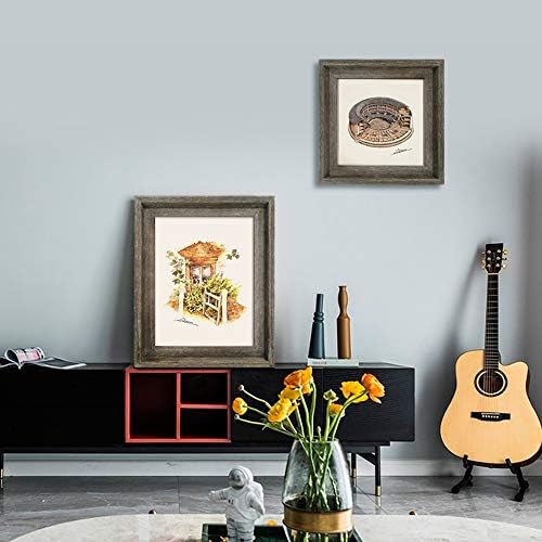 IKEREE Rustic Barnwood Picture Frame 85x11 1