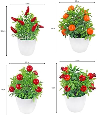 Premium Artificial Bonsai Grey Office Table Decor