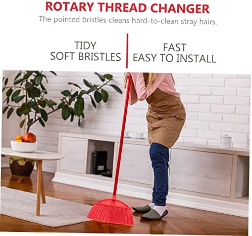 Replaceable Plastic Broom Head for Kitchen Cleaning
