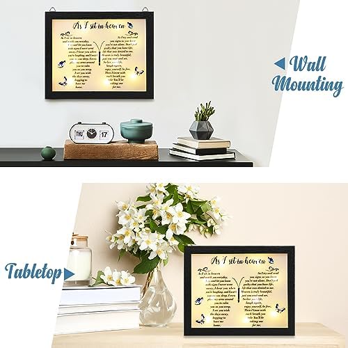Fabuday Memorial Gifts LED Shadow Box