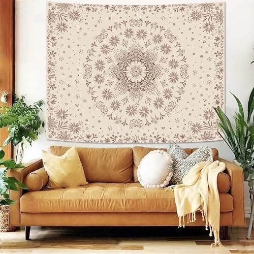Fowocu Boho Mandala Tapestry 40x30 Inch