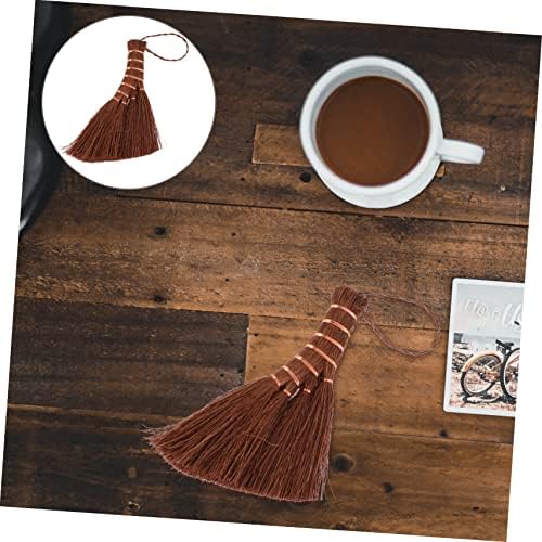 Outanaya 2pcs Mini Broom Cleaning Tool for Small Spaces