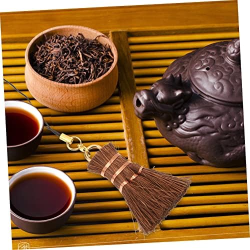 Mini Palm Broom for Tea Ceremony and Desk Cleaning 1