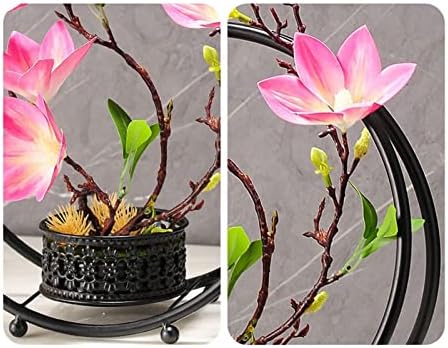 Artificial Magnolia Flower Set Tabletop Decor 1