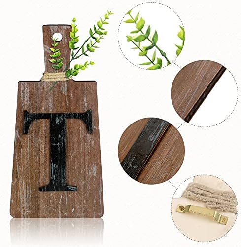 Jetec Wooden Eat Sign Set - Rustic Kitchen Decor
