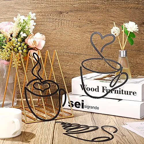 Ferraycle 3 Piece Coffee Themed Metal Wall Art
